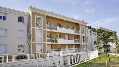 Résidence étudiante Bordeaux Garonne façade